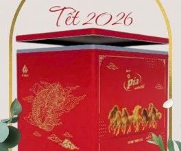 HỘP THIẾC VUÔNG TẾT BÁNH PÍA MINCHI - 468G