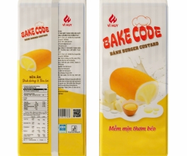 BÁNH BURGER CUSTARD - BAKECODE