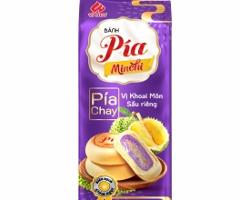 BÁNH PÍA CHAY VỊ KHOAI MÔN SẦU RIÊNG - 300G