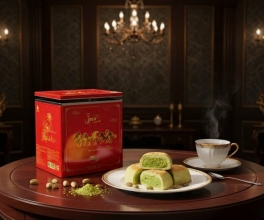 HỘP THIẾC VUÔNG TẾT BÁNH PÍA MINCHI - 468G