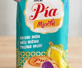 BÁNH PÍA VỊ KHOAI MÔN SẦU RIÊNG TRỨNG MUỐI - 160G