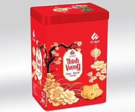 HỘP BÁNH THIẾC TẾT - THỊNH VƯỢNG