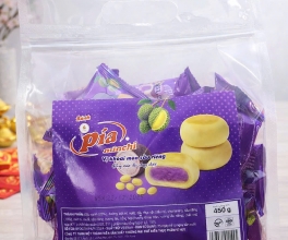 TÚI BÁNH PÍA VỊ KHOAI MÔN SẦU RIÊNG ĐẶC BIỆT - TÚI 450G 