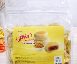 TÚI BÁNH PÍA CHÀ BÔNG XÁ XÍU ĐẶC BIỆT - TÚI 450G