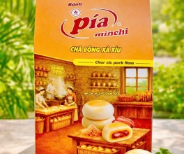 HỘP BÁNH PÍA NHÂN CHÀ BÔNG XÁ XÍU (10 cái) - 400G