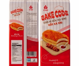 BÁNH MÌ MỀM CHÀ BÔNG XỐT XÁ XÍU - BAKECODE