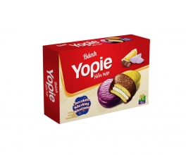 HỘP BÁNH MỀM YOPIE HỖN HỢP 12 CÁI - HỘP ĐỎ