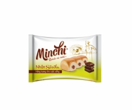 BÁNH MÌ TƯƠI MINCHI 3 MÚI NHÂN SOCOLA - 80G